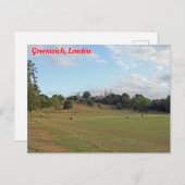 Greenwich Park, Londen Briefkaart (Voorkant / Achterkant)