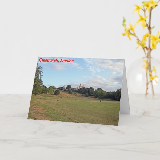 Greenwich Park, Londen Kaart (Gele Bloem)