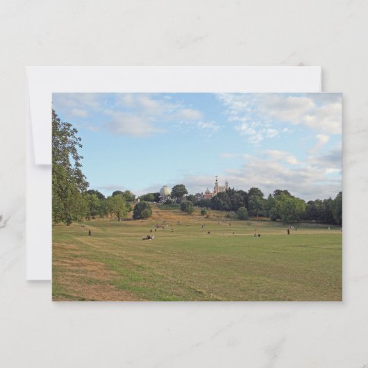 Greenwich Park, Londen kaart (Voorkant)
