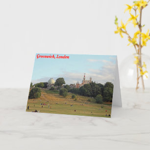 Greenwich Park, Londen Kaart