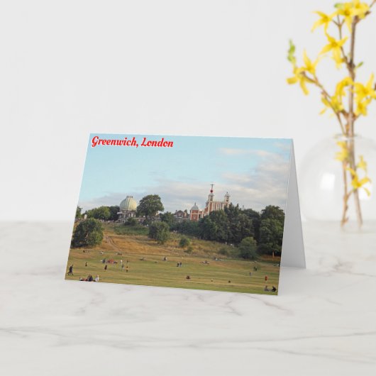 Greenwich Park, Londen Kaart (Gele Bloem)