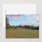 Greenwich Park, London Card (Voorkant / Achterkant)