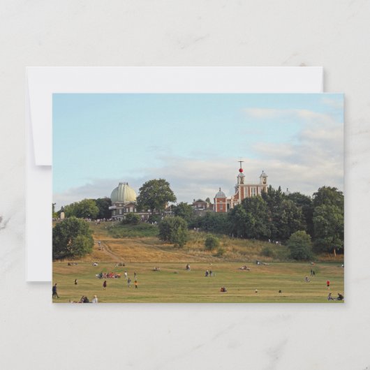 Greenwich Park, London Card (Voorkant)