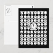 Greenwich Time Briefkaart (Voorkant / Achterkant)