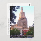 Greenwich Village, arch, briefkaart (Voorkant / Achterkant)