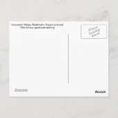 Greenwich Village, arch, briefkaart (Achterkant)