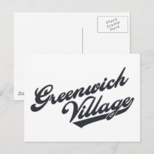 Greenwich Village Briefkaart (Voorkant / Achterkant)