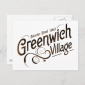 Greenwich Village Briefkaart (Voorkant / Achterkant)