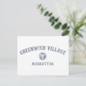 Greenwich Village Briefkaart (Staand voorkant)