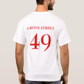 Greenwich Village Grove St T-shirt (Achterkant)