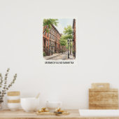 Greenwich Village Manhattan Poster (Keuken)