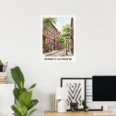 Greenwich Village Manhattan Poster (Thuiskantoor)