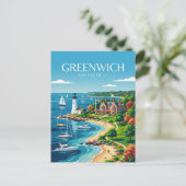 Greenwich VS Briefkaart (Staand voorkant)