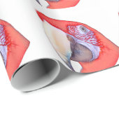 Greenwing Macaw Parrot Cadeaupapier (Rol Hoek)