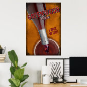 Greenwood Cellars - Fine Wine Poster (Thuiskantoor)