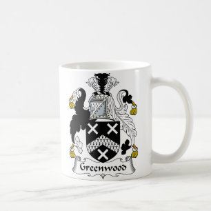 Greenwood Family Crest Koffiemok