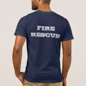 Greenwood Fire Rescue T-shirt (Achterkant)