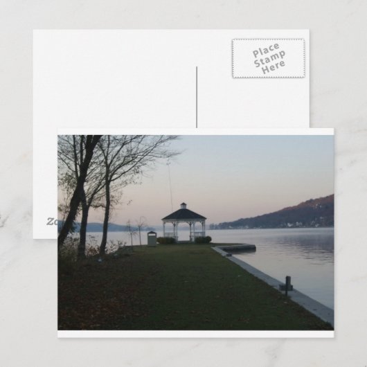 Greenwood Lake, NY Briefkaart (Voorkant / Achterkant)