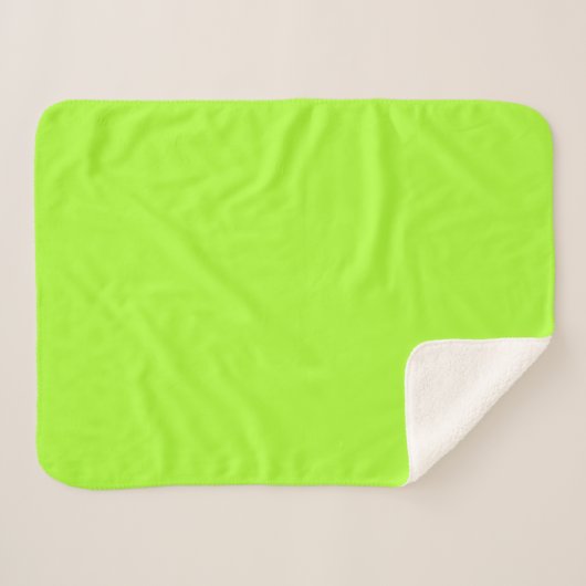 GreenYellow Sherpa Deken (Voorkant (horizontaal))