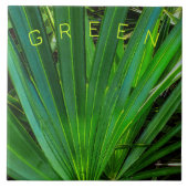 GREENZAG Palmetto-keramische Tegel Tegeltje (Voorkant)