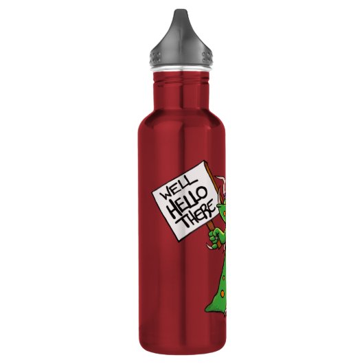 Greep Water Fles Red (Links)