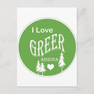 Greer Arizona Briefkaart