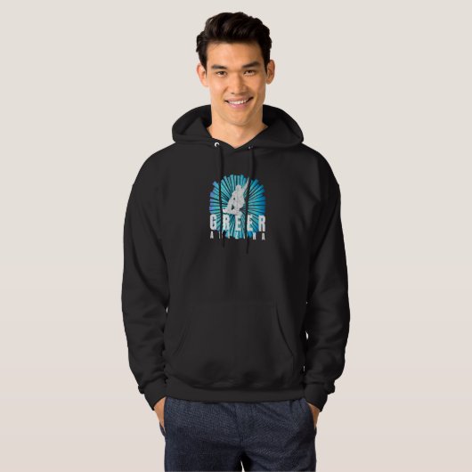 Greer Arizona Extreme Snowboarder Jump Greer AZ Sn Hoodie (Voorkant volledig)