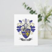 Greer Family Crest Coat of Arms Briefkaart (Staand voorkant)
