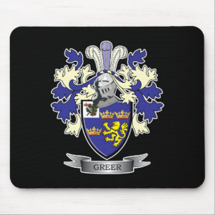 Greer Family Crest Coat of Arms Muismat