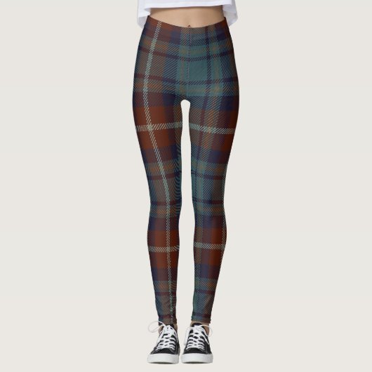 Greer Tartan Clan Pset Leggings (Voorkant)