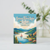 Greers Ferry Lake Arkansas Briefkaart (Staand voorkant)