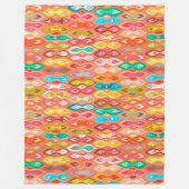 Greeshma ikat fleece deken (Voorkant)