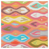 Greeshma ikat stof (Close Up)