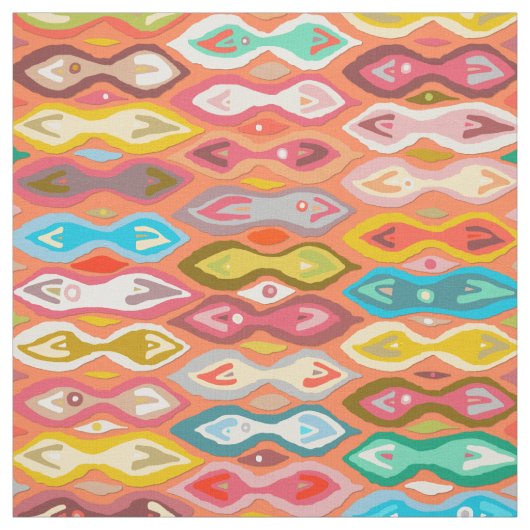 Greeshma ikat stof (Swatch)