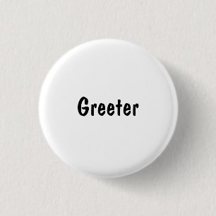 Greeter Ronde Button 3,2 Cm