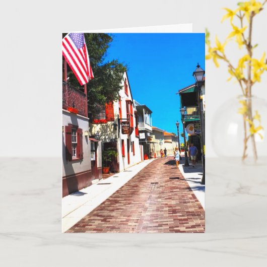 Greeting Card 4th of July Kaart (Gele Bloem)