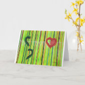 Greeting Card - Amour Consolidation Kaart (Gele Bloem)