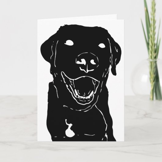 Greeting Card - Custom Message Bedankkaart (Voorkant)