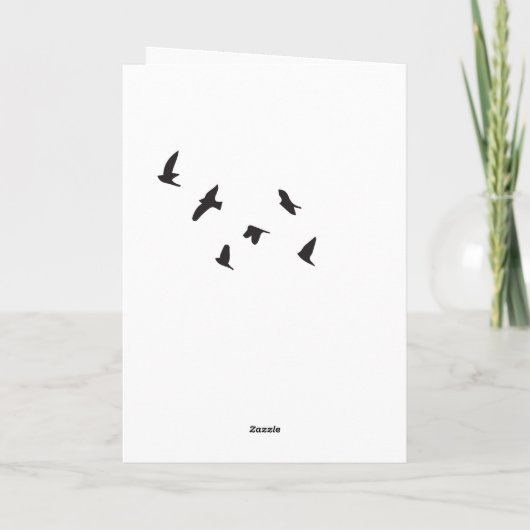 Greeting Card - Custom Message Kaart (Achterkant)