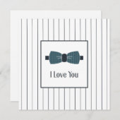 Greeting card for a man  feestdagenkaart (Voorkant / Achterkant)