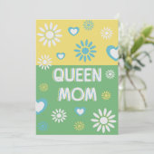 Greeting Card for mom Bedankkaart (Staand voorkant)