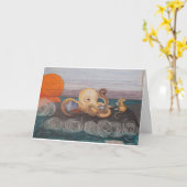 Greeting Card: Friends Kaart (Gele Bloem)