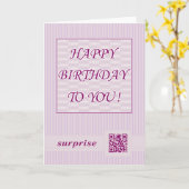 Greeting Card.Happy Birthday Emma! Kaart (Gele Bloem)