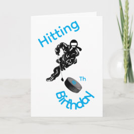 Greeting Card : Hitting 8Th Birthday . Kaart