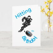 Greeting Card : Hitting 8Th Birthday . Kaart (Gele Bloem)