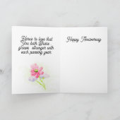 Greeting Card :  Honeymoon is Never Over . Kaart (Binnen)