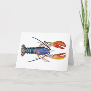 Greeting Card, Lobster Kaart