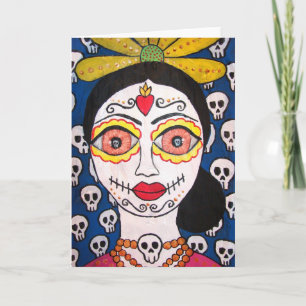 Greeting card "Mi Catrina" Kaart