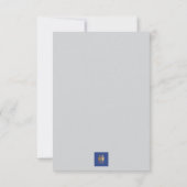 Greeting card with nature scene bedankkaart (Achterkant)