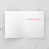 Greeting Card Yolo You Only Live Once Kaart (Binnen)